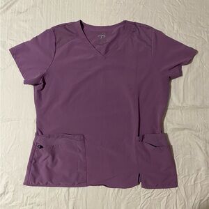 Purple Scrub Top